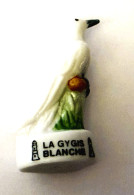 Delcampe - Fève La Gygis Blanche éditions Atlas Peinte à La Main - Tiere