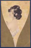 Delcampe - CPA Kirchner Raphaël Art Nouveau Femme Girl Woman Non Circulée Gaufrée Embossed - Kirchner, Raphael