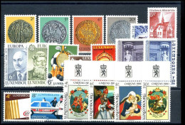 Delcampe - Luxemburg - 1980, Volledige Jaargang  ** - Années Complètes