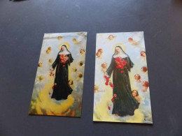 Delcampe - I-1758 , IMAGE PIEUSE, Prière à SAINTE RITA DE CASCIA - Imágenes Religiosas