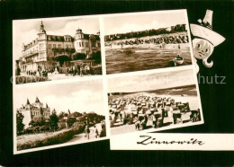 Delcampe - Zinnowitz Ostseebad Strand Ferienheime Hotels - Zinnowitz