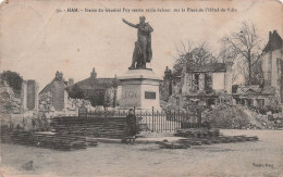 Delcampe - 80 HAM PLACE DE L HOTEL DE VILLE - Ham