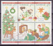 Delcampe - Suecia 1989 HB Navidad - Neufs