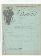 Delcampe - 69-Vermorel....Agence Agricole & Viticole.....Villefranche.....Rhône....1896 - Agriculture