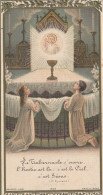 Delcampe - 228 - IMAGE RELIGIEUSE . LE TABERNACLE S' OUVRE  L'HOSTIE EST LA . C'EST LE CIEL C' EST JESUS . SCAN - Devotion Images