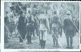 Delcampe - N775 Cartolina C.battisti Ascolta La Sentenza In Pubblico - Regimente