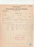 Delcampe - 69-Colombat & Pugeat Frères..Doublures...Villefranche.....Rhône....1922 - Textile & Vestimentaire