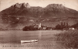 Delcampe - 74,HAUTE SAVOIE,DUINGT,1922 - Duingt