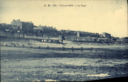 Delcampe - CPA Luc Sur Mer La Plage - Luc Sur Mer