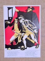 Delcampe - Giulio Ubertazzi Nemesi Alla Ghigliottina Illustrazione Simbolista Stampa 1935 - Autres & Non Classés