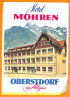 Delcampe - Hotel Mohren Oberstdorf Im Allgäu Vintage Luggage Label Etiquette (Film Perutz) - Etiquettes D'hotels