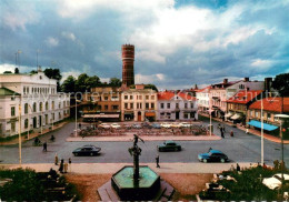 Delcampe - Kalmar Motiv Fran Larmtorgeet Med Wasabrunnen Av Nils Sjogren - Schweden