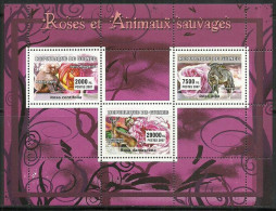 Delcampe - Guinea 2007 Mi Sheet 4668-4670 MNH (ZS5 GURark4668-4670) - Mono