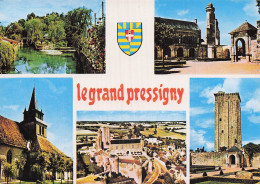 Delcampe - 37 LE GRAND PRESSIGNY TOUR VIRONNE ET LE PUITS EGLISE LE CHATEAU - Le Grand-Pressigny