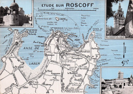Delcampe - 29 ROSCOFF AQUARIUM ET EGLISE N D DE CROAZ BATZ - Roscoff