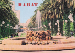 Delcampe - MAROC RABAT L AVENUE MOHAMMED V - Autres & Non Classés