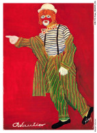 Delcampe - AHRP10-0872-CIRQUE - Clowns Par Robert Vautier - Teddy - Zirkus