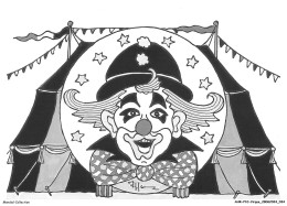 Delcampe - AHRP10-0871-CIRQUE - Clown - Zirkus