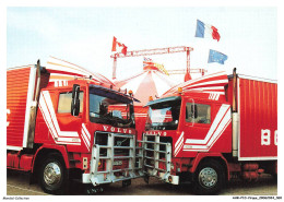 Delcampe - AHRP10-0884-CIRQUE - Cirque Joseph E Bouglione - Falki - Camions - Zirkus