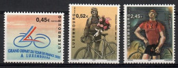 Delcampe - Luxembourg 2002 Mi 1574-1576 MNH (ZE3 LXB1574-1576) - Radsport