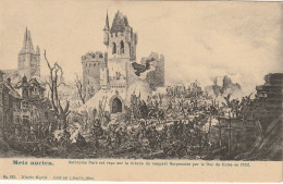 Delcampe - 57 - METZ - METZ ANCIEN - SIEGE DE METZ PAR CHARLES QUINT 1552 - BRECHE DU REMPART SERPENOISE - MIGETTE - HURLIN N° 132 - Metz