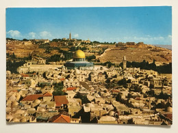 Delcampe - Israel - Jerusalem Dome Of The Rock Islam Mosque Mosquee Old City From Mount Of Olives Palphot - Israel