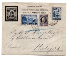 Delcampe - S. Francesco Soprastampato L. 2,05 Su Busta - Neufs