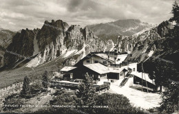 Delcampe - Df496 Cartolina Rifugio Monte Faloria,cortina,provincia Di Belluno - Belluno