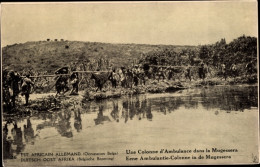 Delcampe - Entier Postal CPA Mugesera See Ruanda, Deutsch Ostafrika, Belgische Besatzung, Ambulanzkolonne - Somalia