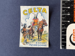 Delcampe - Vignette Publicitaire. Bière Celta Export Meiresonne - Sonstige & Ohne Zuordnung