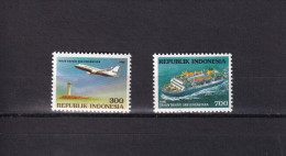 Delcampe - LI02 Indonesia 1996 Aviation And Maritime Year Mint Stamps - Indonesia
