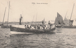 Delcampe - 56 ETEL.    Bateau De Sauvetage ...avec Voiliers        SUP   PLAN  1910.   .      RARE - Lorient