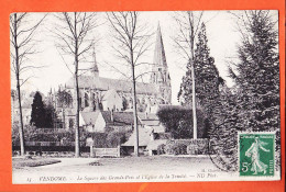 Delcampe - 15020 (•◡•) Editeur CHARTIER @ VENDOME 41-Loir Cher @ Square GRANDS-PRES Eglise TRINITE @ 1910s à MAGNIER @ NEURDEIN 15 - Vendome