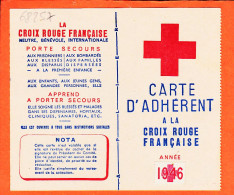 Delcampe - 15164  MAZAMET 81-Tarn ◉ Carte Adherent CROIX-ROUGE Française 1946 (•◡•) Armand CABROL Allée Chevalière - Mitgliedskarten
