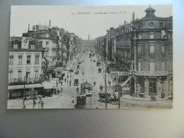 Delcampe - ROUBAIX                         LA RUE DE LA GARE - Roubaix