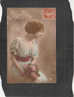 Delcampe - 138980          Francia,      Bonne   Fete,   VG   1916 - Sonstige & Ohne Zuordnung