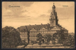 Delcampe - AK Wolfenbüttel, Schloss Aus Der Vogelschau - Wolfenbuettel