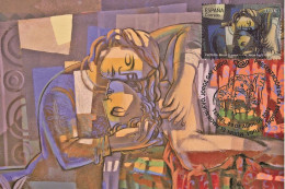 Delcampe - Spain España 2023 - Mural El Amor Nuevo, Jorge Gay Carte Maximum - Maximumkarten