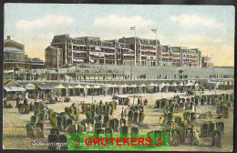 Delcampe - SCHEVENINGEN 4 Kaarten -Strand En Hotel Garni 1907-Panorama Pier 1938-strandleven Onder De Pier 1907-pier En Stormzee - Scheveningen