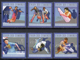 Delcampe - Comoros 2010 Mi 2914-2919 MNH (ZS4 COM2914-2919) - Gymnastique