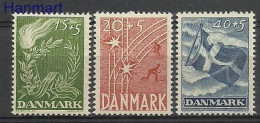 Delcampe - Denmark 1947 Mi 295-297 MNH (ZE3 DNM295-297) - Briefmarken