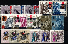 Delcampe - MALTE 1965-6 O - Malte