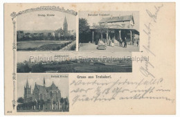 Delcampe - Troisdorf Kofferträger Am Bahnhof Kirche - Troisdorf