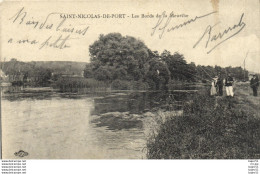 Delcampe - Saint Nicolas De Port - Les Bords De La Meurthe "pêcheurs" - Saint Nicolas De Port