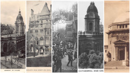 Delcampe - England Birmingham Lot Of 5 Vintage Postcards B857 - Birmingham