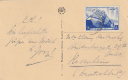 Delcampe - 4973 61 Postkaart Brussel Congreszuil Naar Rosenheim Met Zegel Luchtpostvervoer 469 MH - Gebraucht