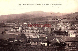 Delcampe - CPA PORT VENDRES - VUE GENERALE - Port Vendres