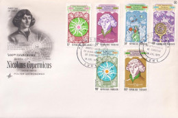 Delcampe - Togo 1973, Copernicus, 6val In FDC - Astronomie