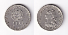 Delcampe - Angola 4 Makutas 1927 - Angola