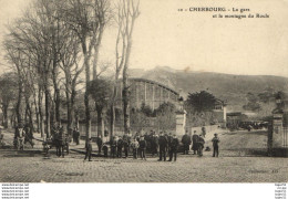 Delcampe - 1 Cpa Cherbourg - La Gare - Cherbourg